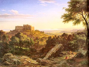 Fries : le ch�teau de Massa.