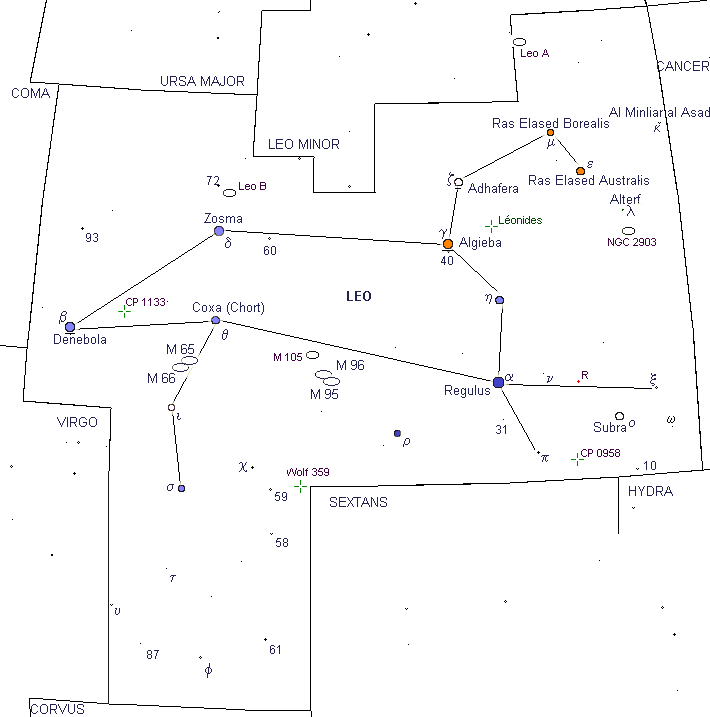 Constellation du Lion.