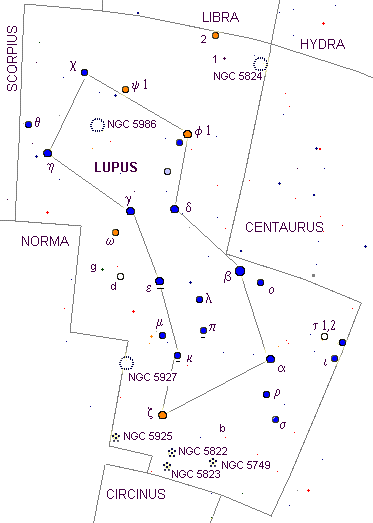 Constellation du Loup.