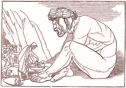 Ulysse et Polyph�me.