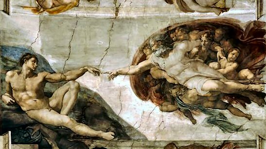 Michel-Ange : fresque de la Chapelle Sixtine
