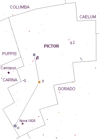 Constellation du Peintre.