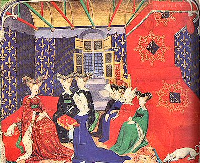 Christine de Pisan et Isabeau de Bavi�re.