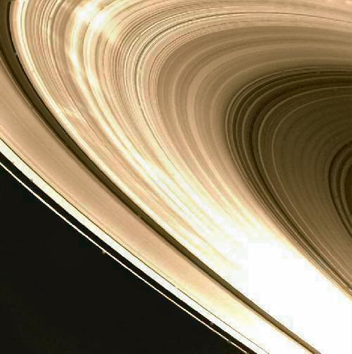 Anneaux de Saturne.