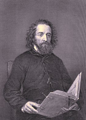 Portrait de Tennyson.