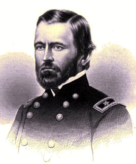 Portrait du G�n�ral Grant.