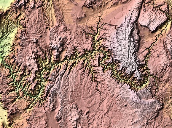 Relief du Grand Canyon.