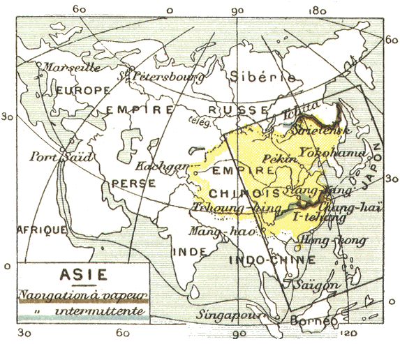 Carte non cliquable.