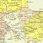 Principaut�s franques du Levant.
