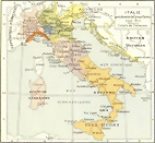Italie apr�s le trait� de Campo Formio.