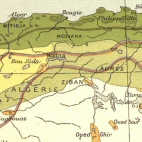 R�gions naturelles de l'Alg�rie et de la Tunisie.