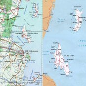 La c�te et les �les de la Tanzanie.