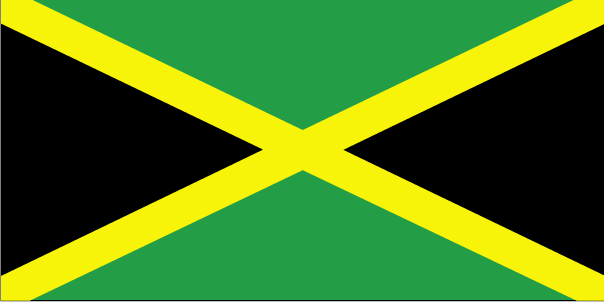 Drapeau de la Jama�que.