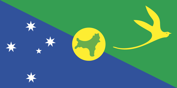 Drapeau de l'�le Christmas.