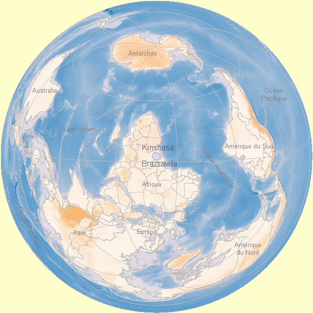 Carte du monde.