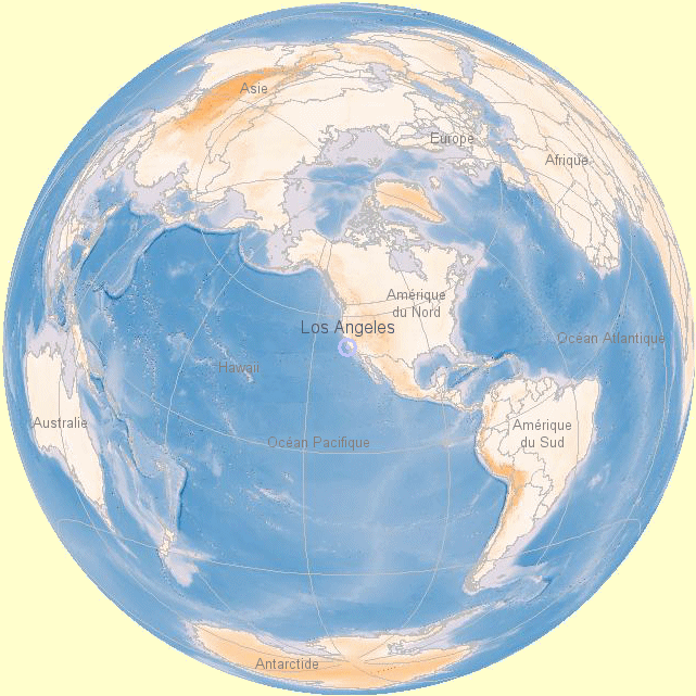 Carte du monde.