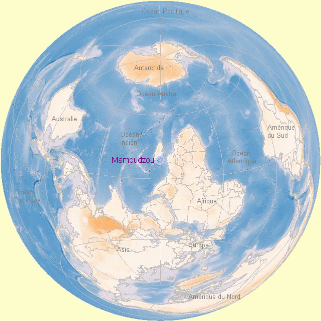 Carte du monde.