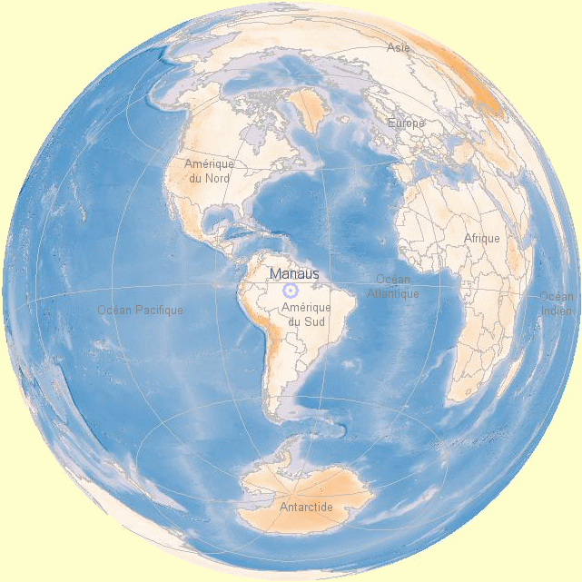 Carte du monde.