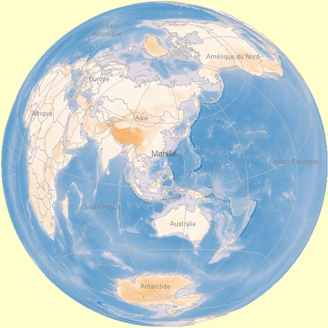 Carte du monde.
