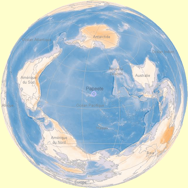 Carte du monde.