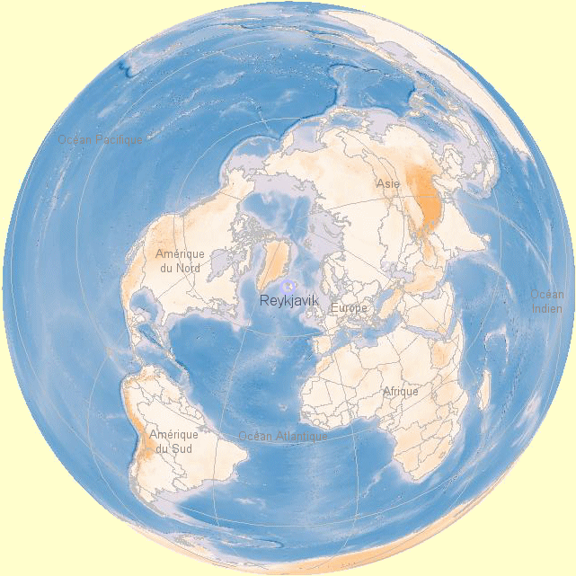 Carte du monde.