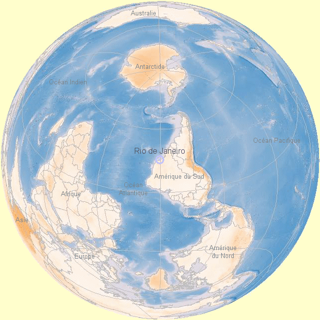Carte du monde.