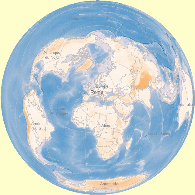 Carte du monde.