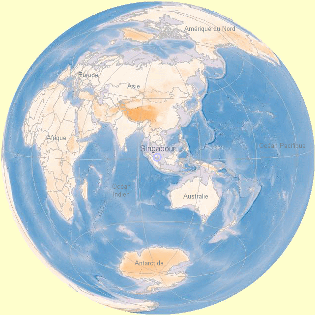 Carte du monde.