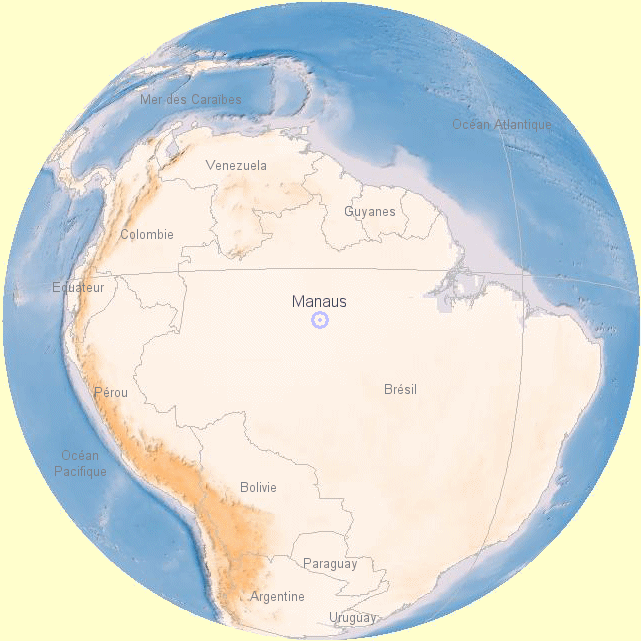 Carte de la r�gion.