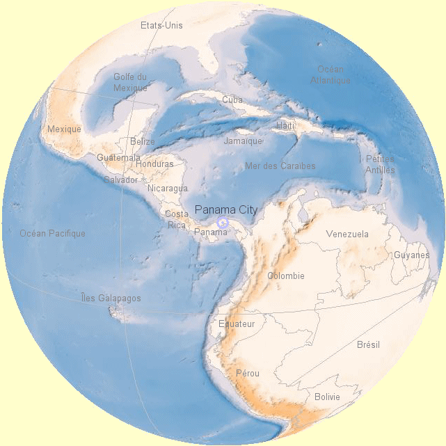 Carte de la r�gion.