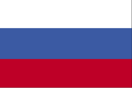 Drapeau de la Russie.