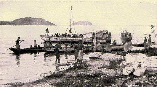 Photo du lac Tanganyika.