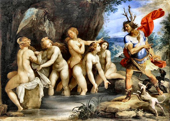 Cesari (chevalier d'Arpin) : Act�on et Diane.
