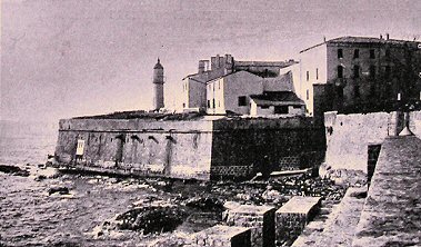 Ajaccio : la citadelle.