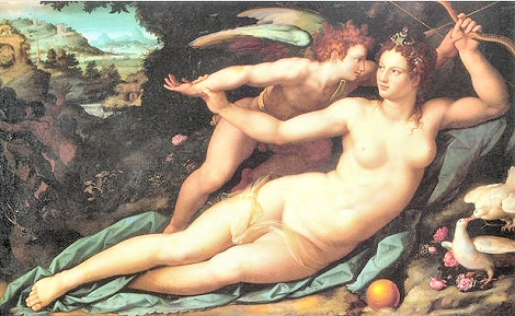 Allori : V�nus et Cupidon.