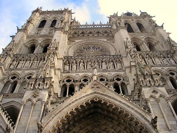 Photo de la Cath�drale d'Amiens.