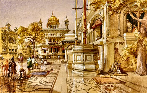 Amritsar : Temple d'or.