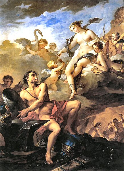 Natoire : Aphrodite et Hephaistos.