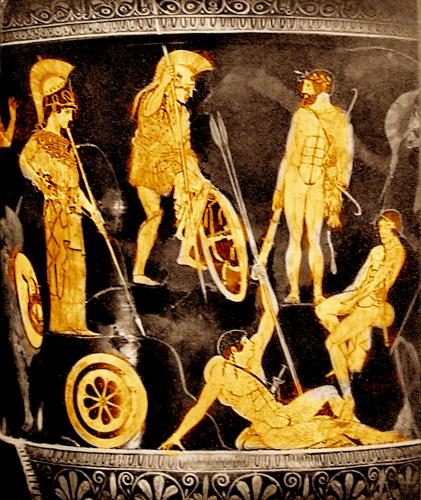 Les Argonautes et Ath�na.