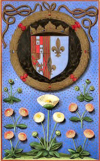 Armes de Marguerite de Navarre.