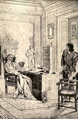 Mazarin et d'Artagnan.