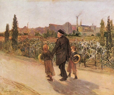 La Toussaint, par Bastien-Lepage.