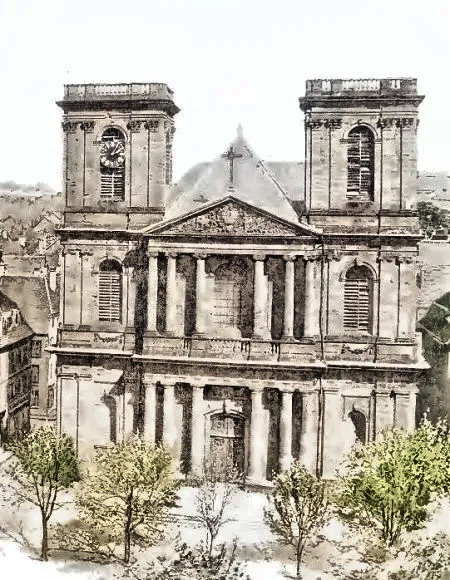 Belfort : l'�glise saint-Denis.