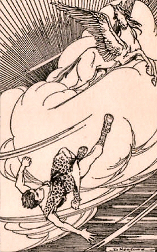 Bellerophon et P�gase.