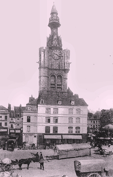 B�thune : le beffroi.