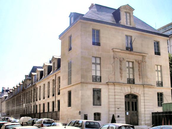 Biblioth�que de l'Arsenal, � Paris (4e arrondissement).
