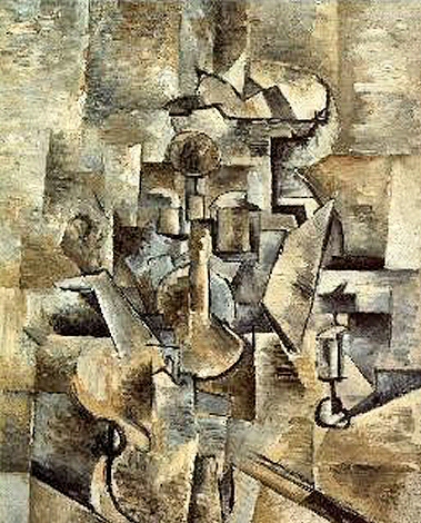 Braque : Violon et cruche.