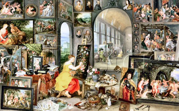 Breughel : all�gorie de la peinture.