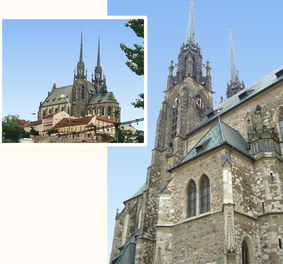 Brno : la cath�drale.