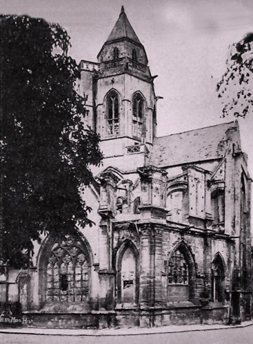 Caen : �glise du Vieux saint-Etienne.